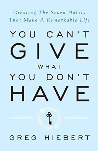 ou Can't Give What You Don't Have